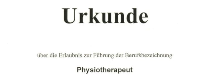 Physiotherapeut